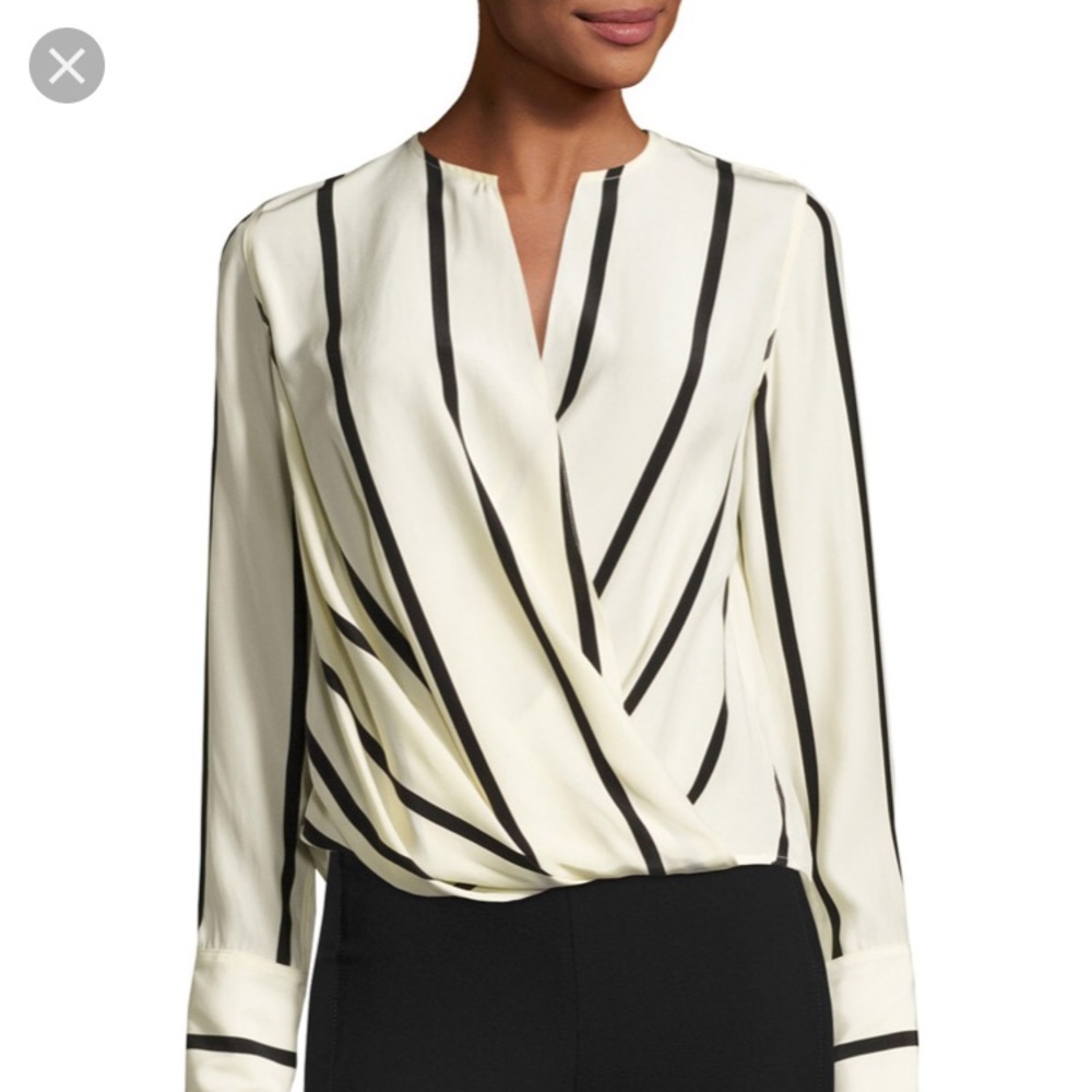 Rag and Bone striped blouse— so cute!